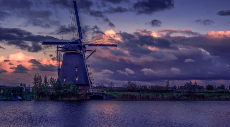 windmolen avond